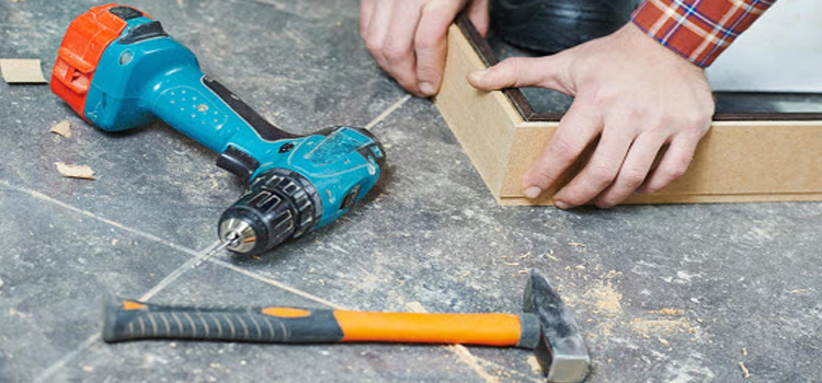 broken door frame repair Carson
